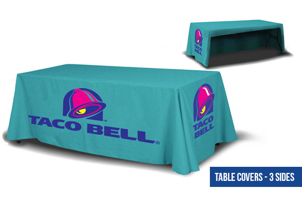 Table Covers - 3 Sides