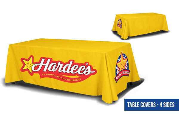 Table Covers - 4 Sides