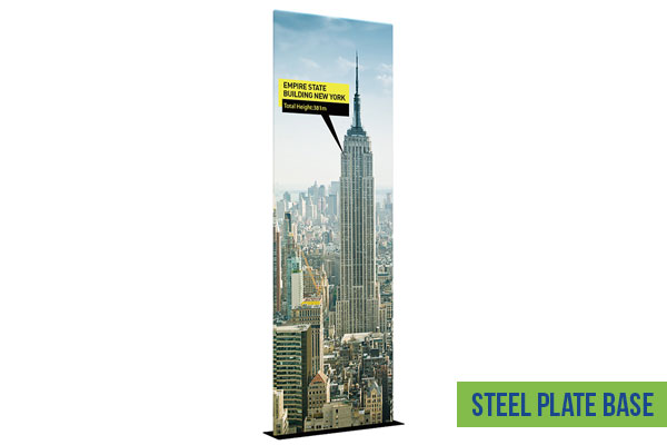 Tube Fabric Banner Stand